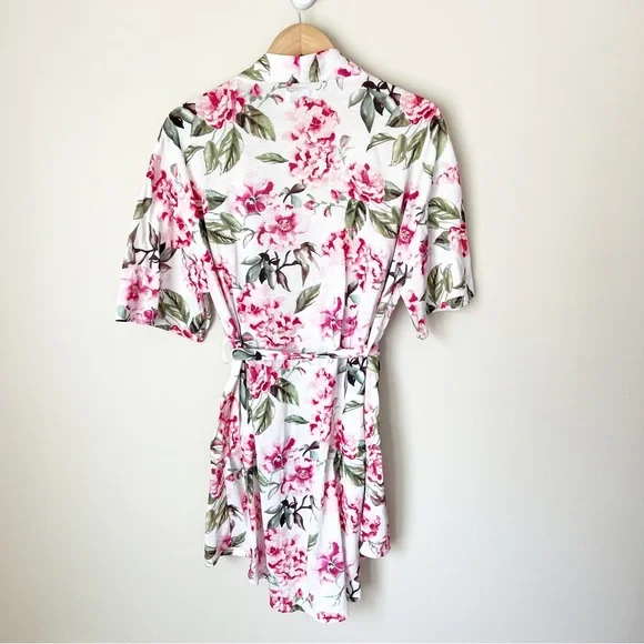 Show Me Your Mumu Brie Floral Robe Garden of Blooms One Size - Picture 9 of 12